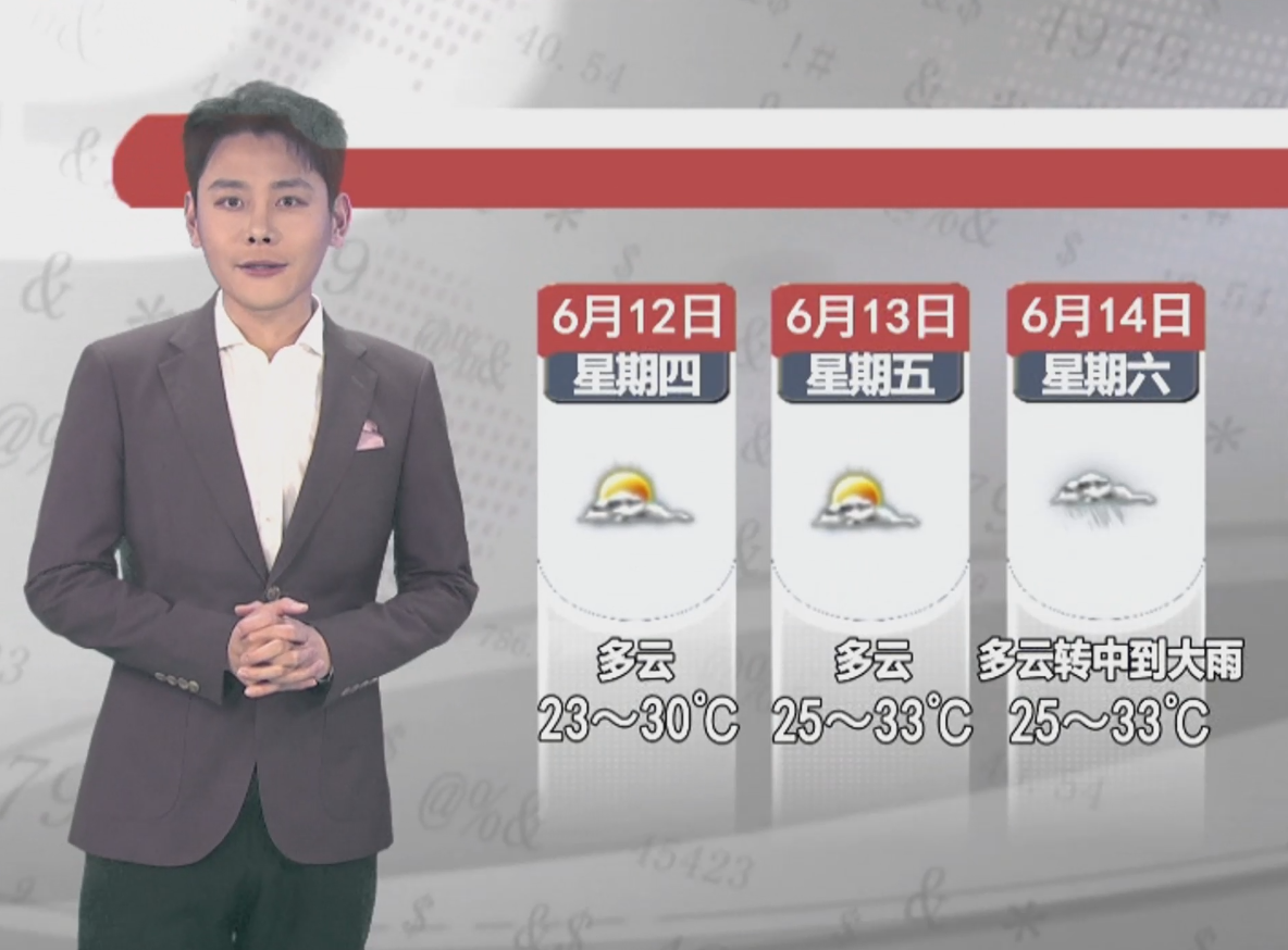 天气预报2025年6月11日
